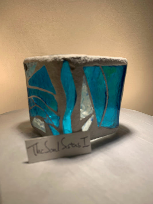 "Soul Sisters” Stained Glass Candleholders – Inspired by Blues and Classic Soul