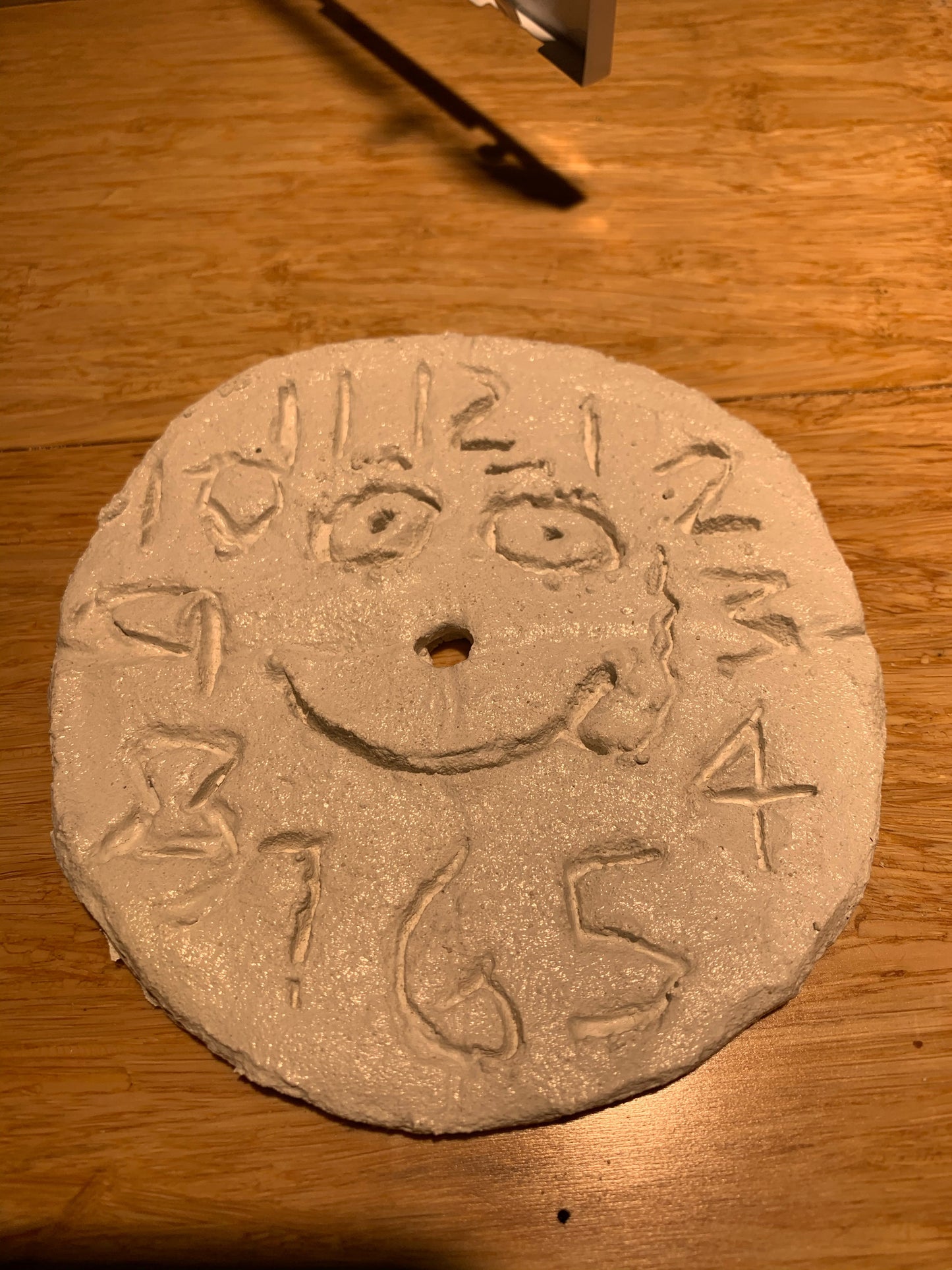 "Tony Time". A Friendly Clock, made with time in mind!