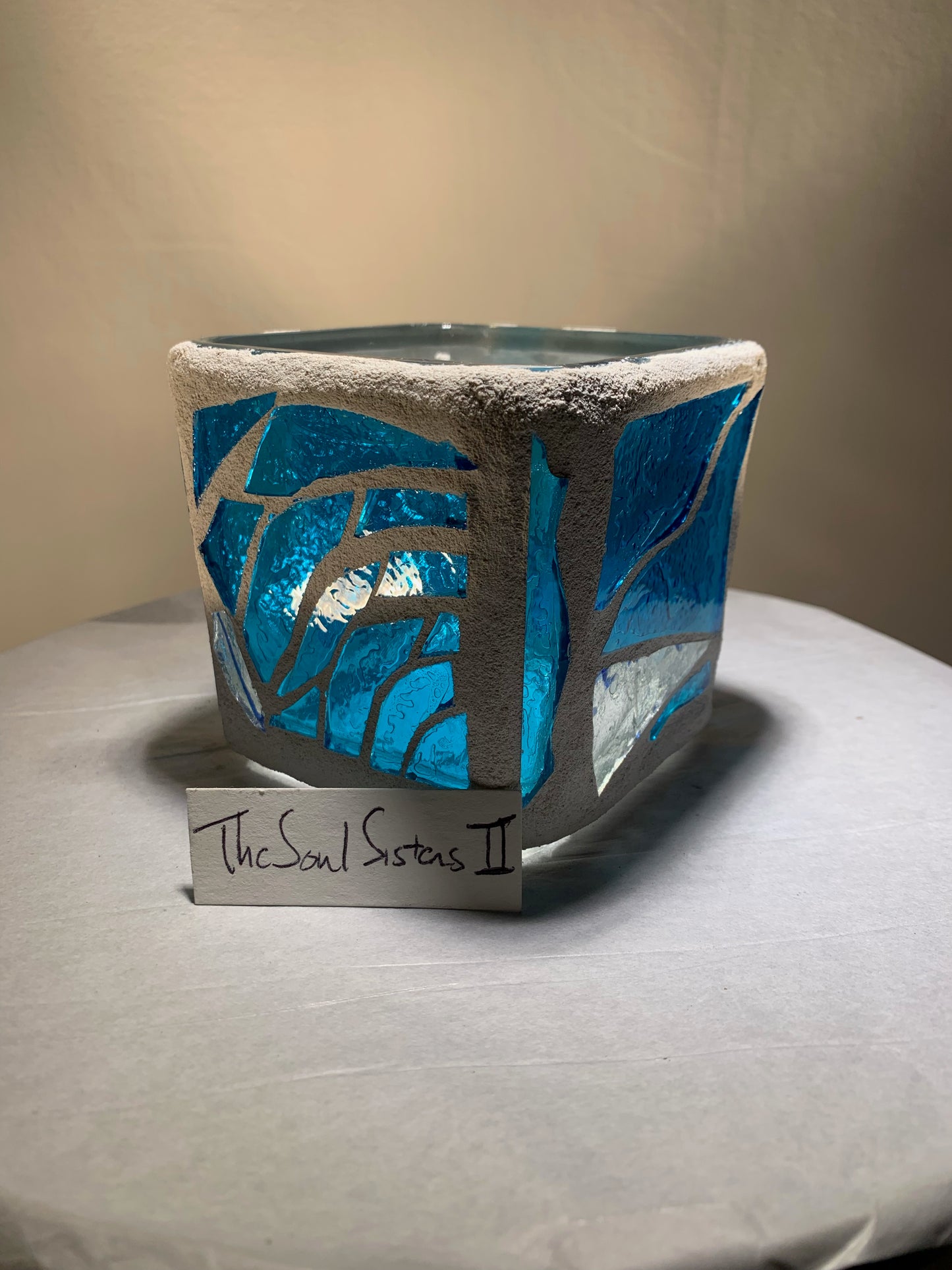 "Soul Sisters” Stained Glass Candleholders – Inspired by Blues and Classic Soul