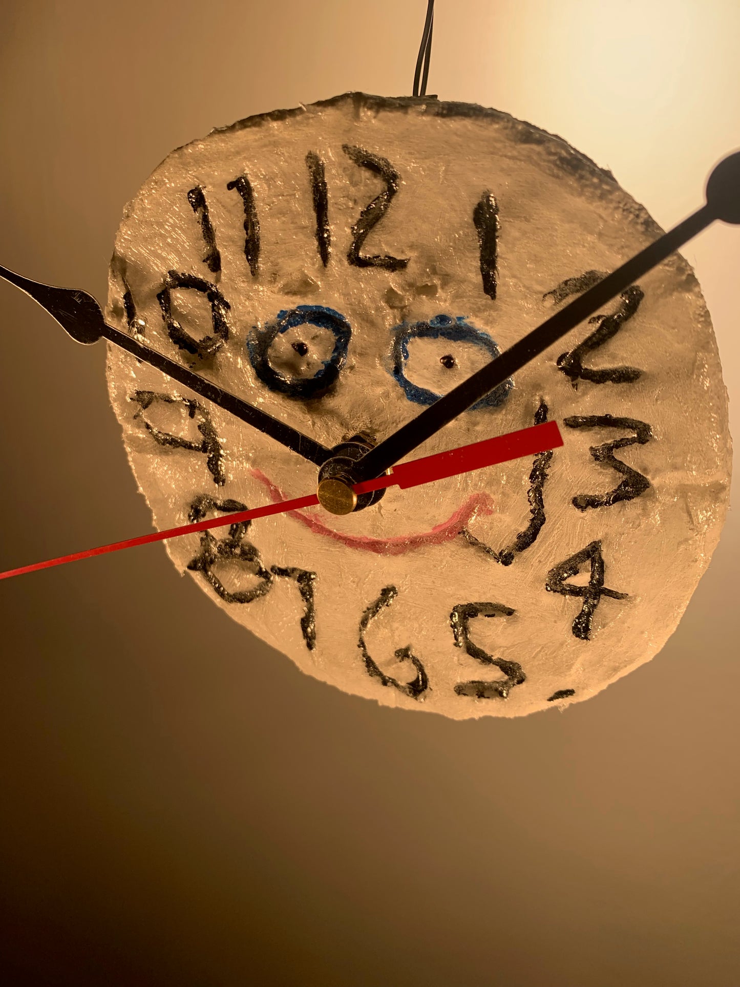 "Tony Time". A Friendly Clock, made with time in mind!