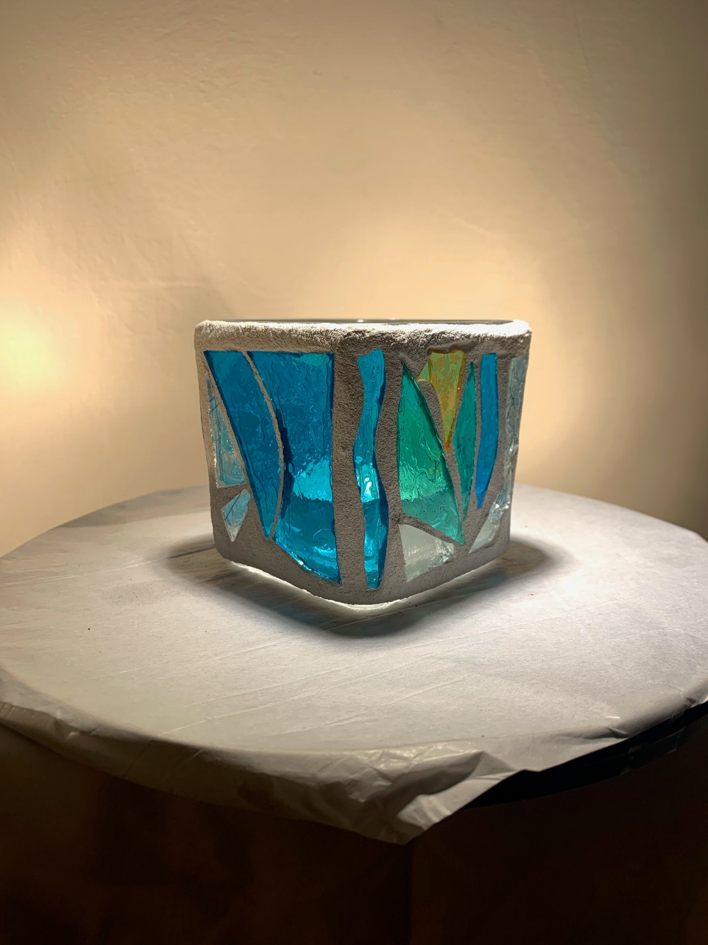 "Soul Sisters” Stained Glass Candleholders – Inspired by Blues and Classic Soul