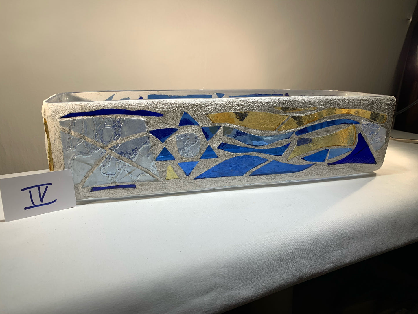 "Sunrise Sunset V" Stained Glass Menorah – A Tribute to Tradition and Artistry