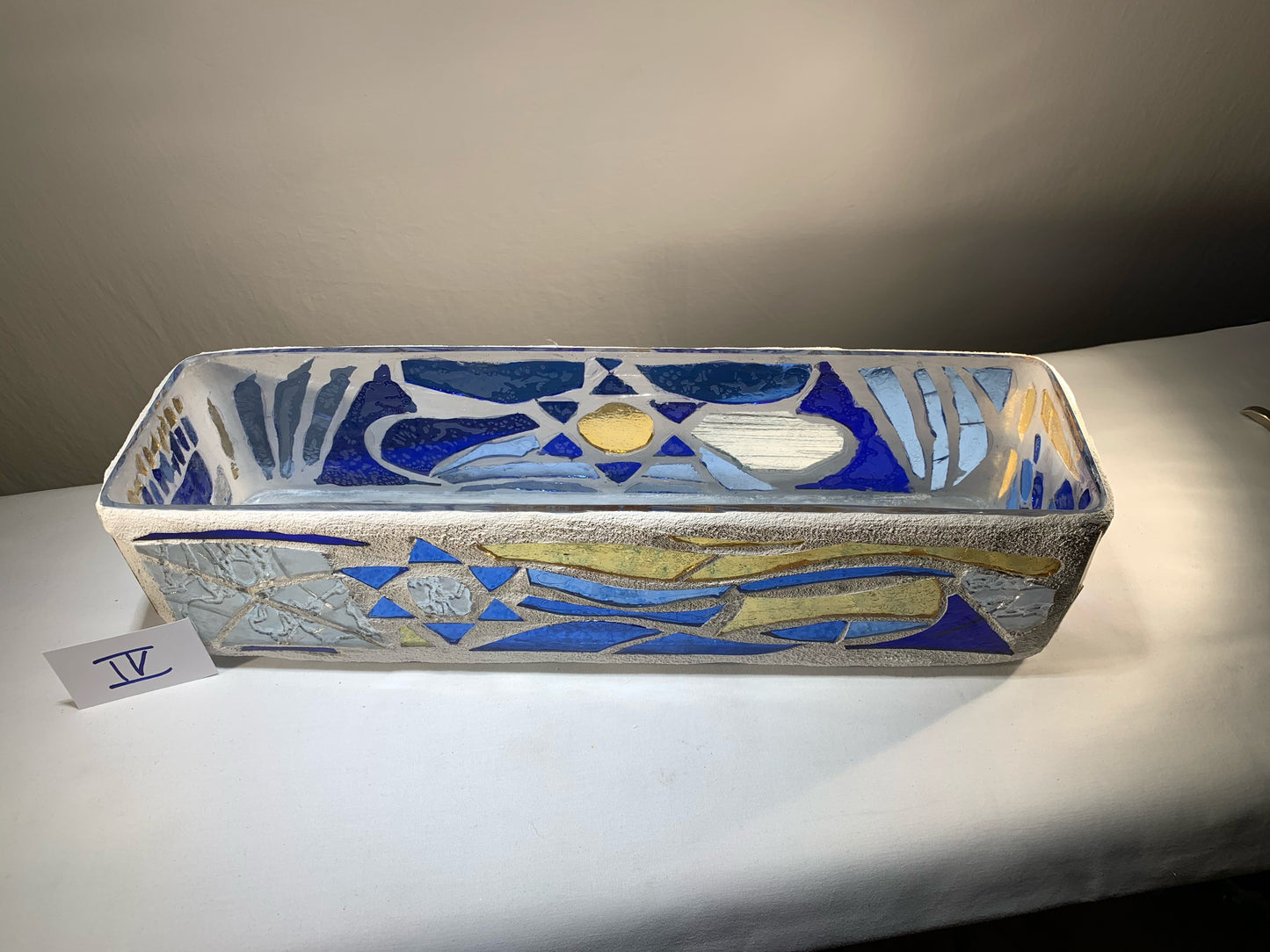 "Sunrise Sunset V" Stained Glass Menorah – A Tribute to Tradition and Artistry