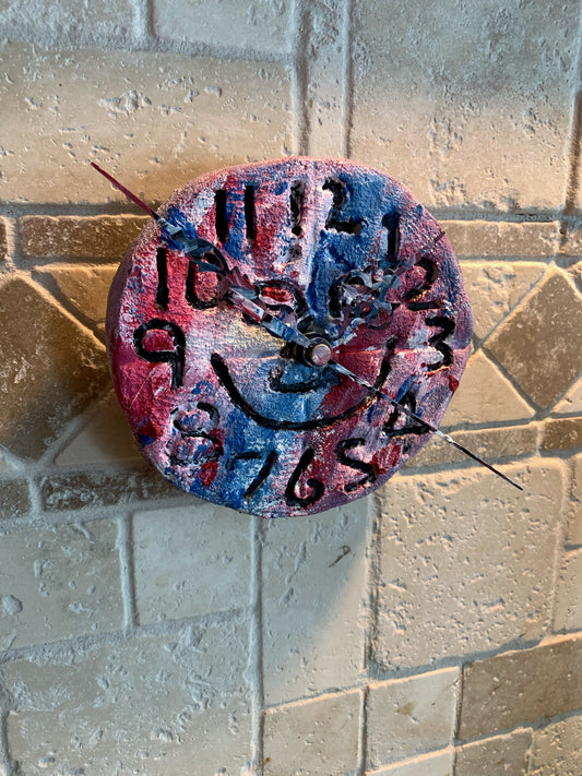 "Marty the Clock" Handcrafted Clock with Custom Color Options - Martsolf Design