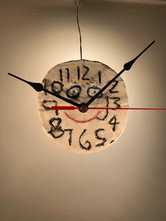 "Tony Time". A Friendly Clock, made with time in mind!